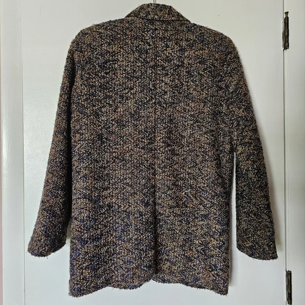 Vintage Barrie Stephens multicolored tweed  preppy old money college fall jacket - Picture 7 of 7